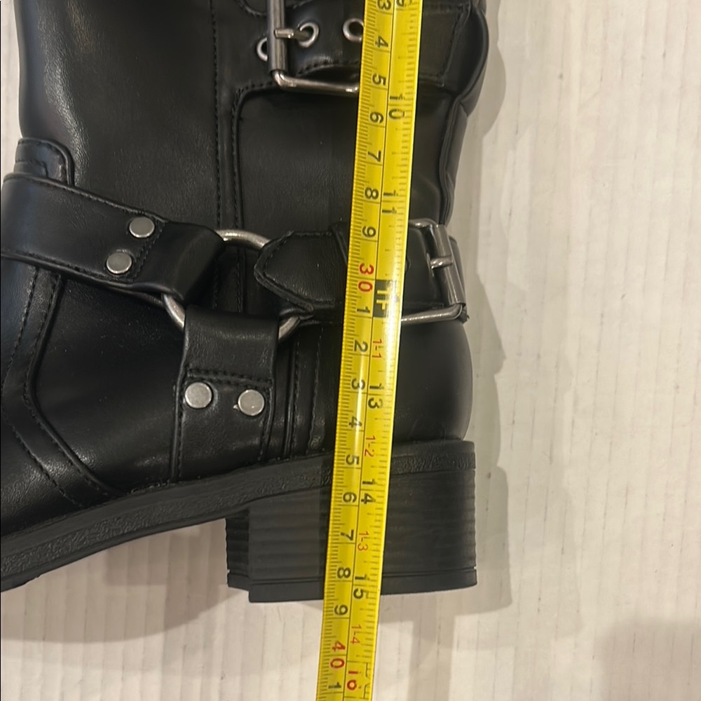 NWOT Dolce Vita Black Ardell Tall Buckle Boot Size 6.5 - Picture 16 of 17